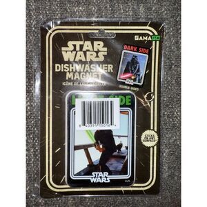 Star Wars Double Sided Dishwasher Magnet Light Side/Dark Side Luke/Darth Vader